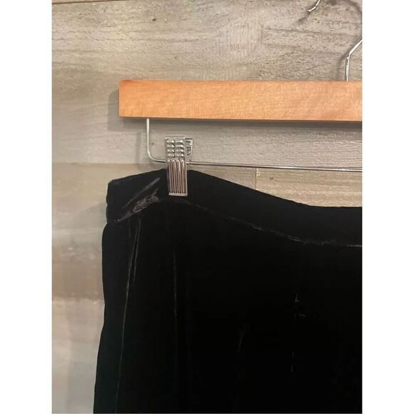 Terry Lewis Vintage velour silk (18) women’s medium black tailored lounge set - Picture 7 of 7